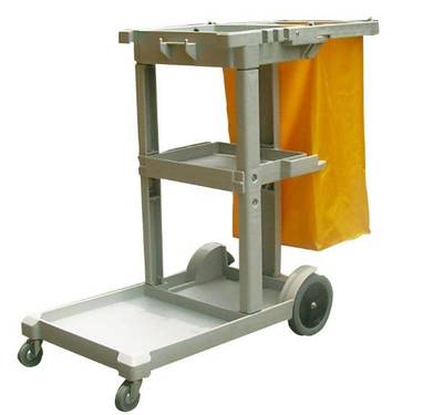 批發酒店保潔清潔工具車/多用途清潔雜物車產品圖片,批發酒店保潔清潔 .