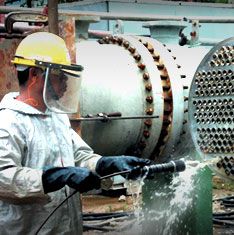 河北食品廠蒸發(fā)器清洗專用高壓清洗機報價圖片 高清大圖 谷瀑環(huán)保